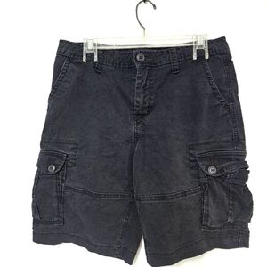 Aeropostal Cargos Short Black Men's Size 31